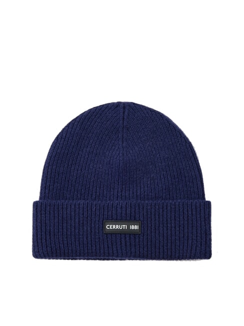 CERRUTI BEANIE Berretto in lana blue - Cappelli