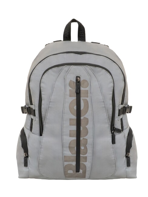 BLAUER SPLASH Zaino logo lucido,  porta pc 15.6" silver - Zaini da lavoro porta PC