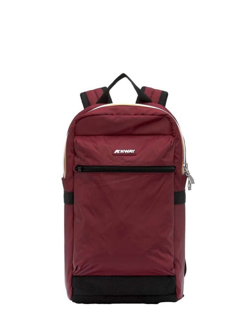 KWAY LAON Zaino piccolo in nylon red syrah - Zaini Scuola & Tempo Libero