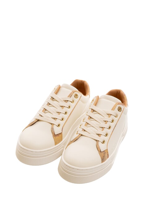 ALVIERO MARTINI PRIMA CLASSE GEO Sneakers  Bianco/Geo Beige - Scarpe Donna
