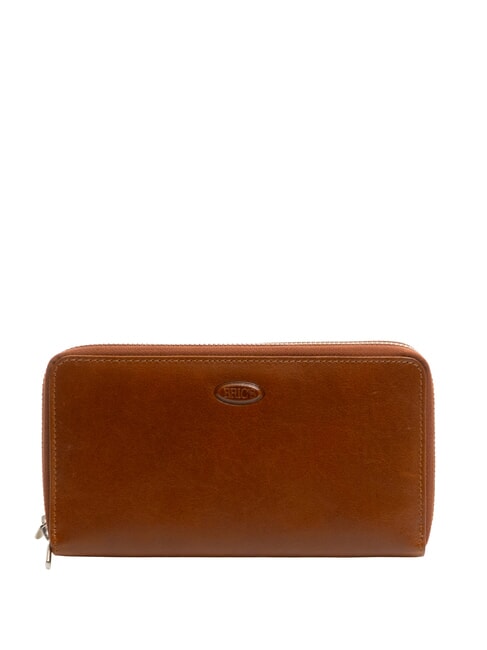 BRIC’S MONTE ROSA Portafoglio compatto in pelle CUOIO - Portafogli Uomo