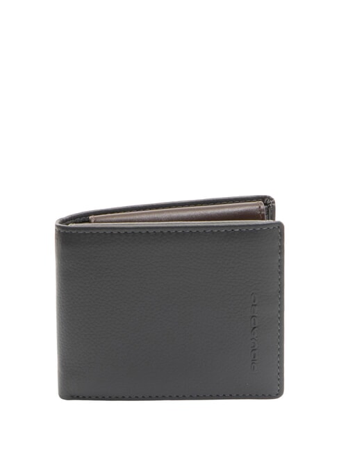 PIQUADRO X1 Portafoglio in pelle blu/marrone - Portafogli Uomo