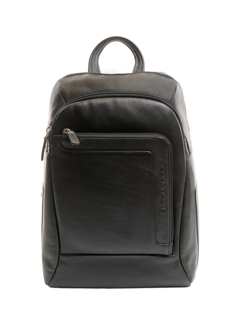 PIQUADRO X1 Zaino porta PC 13", in pelle Nero - Zaini da lavoro porta PC