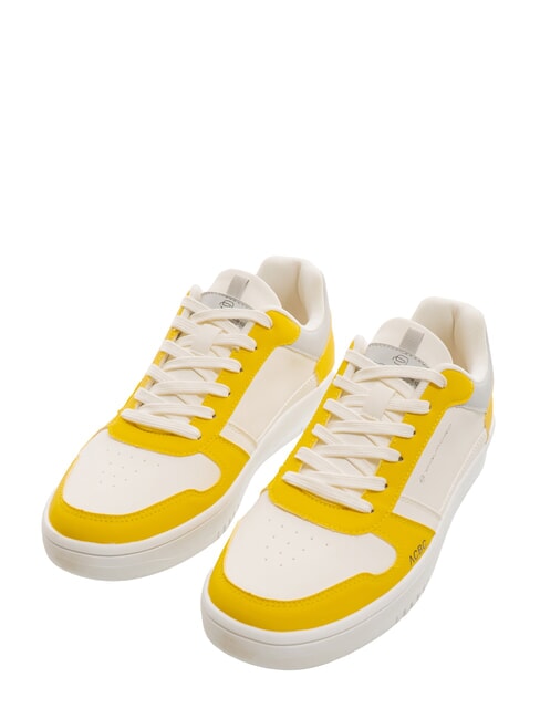 PIQUADRO TE Sneakers color-block bianco/giallo - Scarpe Unisex