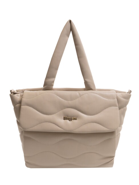 BLAUER WAVES Shopping Bag beige - Borse Donna
