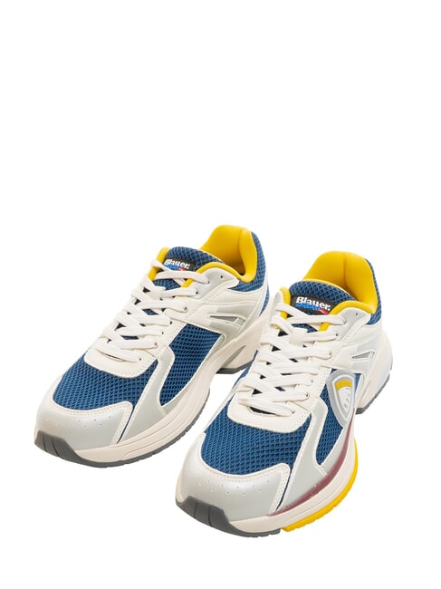 BLAUER EAGLE Sneakers  white/navy - Scarpe Uomo