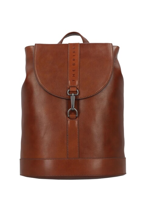 THE BRIDGE GIACOMO Zaino porta PC 13", in pelle Marrone/Rutenio                - Zaini da lavoro porta PC