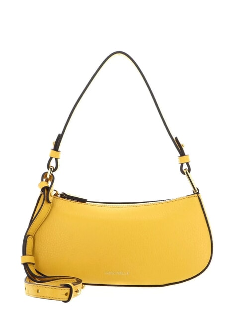 COCCINELLE MERVEILLE Borsa a spalla in pelle martellata soleado - Borse Donna