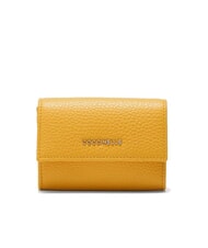 COCCINELLE METALLIC SOFT Portacarte in pelle martellata - Portafogli Donna