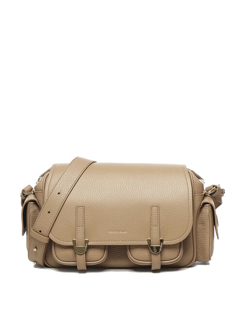 COCCINELLE CAMPUS Borsa a tracolla in pelle martellata skin - Borse Donna