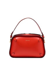 COCCINELLE MALETA CALF COC Borsa  a spalla in pelle con tracolla gazpacho - Borse Donna - 1