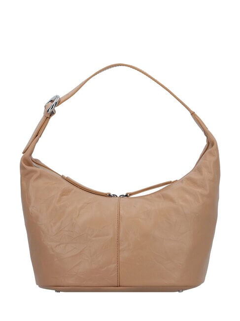 COCCINELLE FERNANDA WRINK Borsa hobo a spalla in pelle skin - Borse Donna