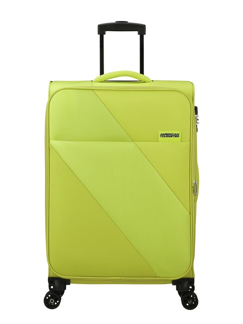 AMERICAN TOURISTER SUN BREAK Trolley medio espandibile lime - Trolley Semirigidi