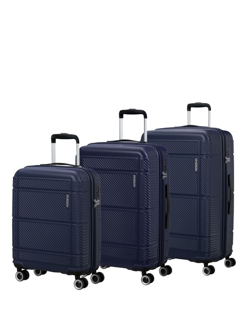 AMERICAN TOURISTER SPEEDPLAY Set 3 trolley:cabin,medio,grande DARKBLUE - Set Trolley