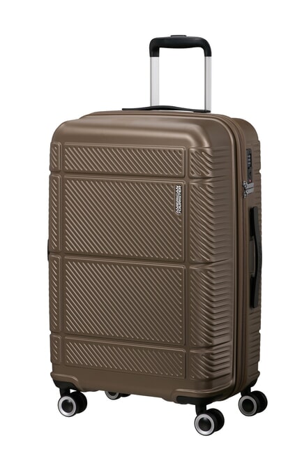 AMERICAN TOURISTER SPEEDPLAY Trolley misura media perla - Trolley Rigidi
