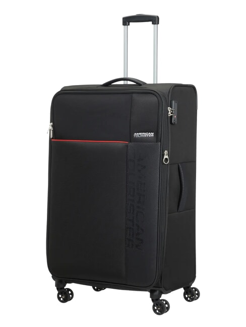 AMERICAN TOURISTER FUN CRUISE Trolley medio espandibile BLACK/RED - Trolley Semirigidi