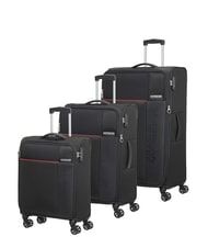 AMERICAN TOURISTER FUN CRUISE Set 3 trolley:cabin+medio e grande espandibili - Set Trolley