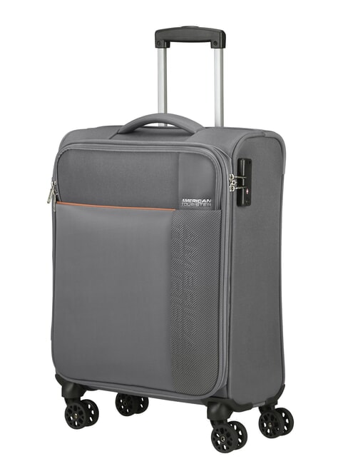 AMERICAN TOURISTER FUN CRUISE Trolley bagaglio a mano grey/orange - Bagagli a mano