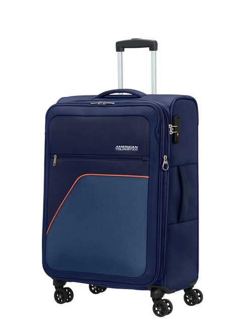 AMERICAN TOURISTER SKY SURFER Trolley medio espandibile DARKNAVY - Trolley Semirigidi