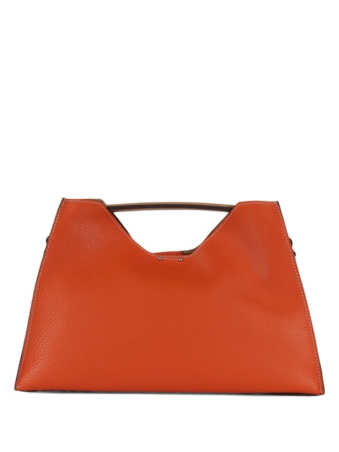 GIANNI CHIARINI AURORA L Borsa a mano, con tracolla corallo-nature - Borse Donna