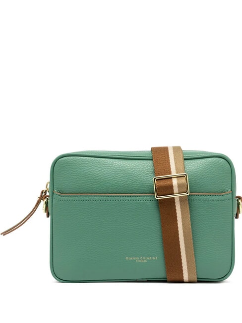 GIANNI CHIARINI NINA Borsa camera case in pelle menta - Borse Donna