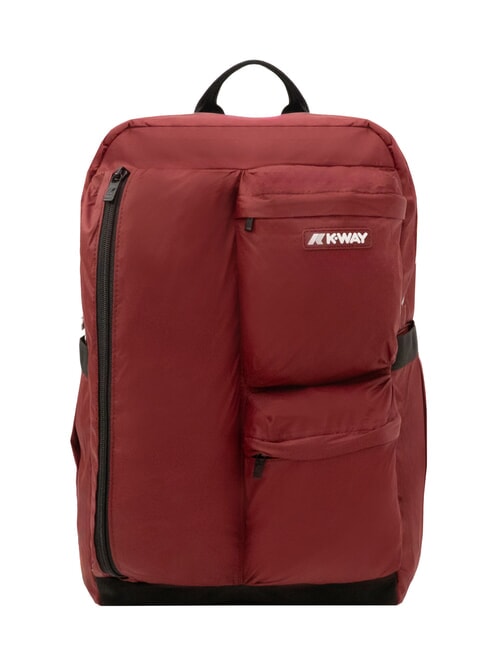 KWAY AMBERT Zaino porta pc 15.6" red syrah - Zaini da lavoro porta PC