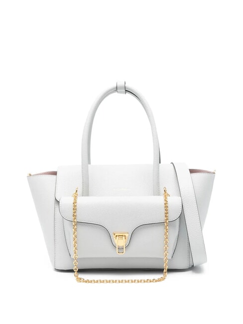 COCCINELLE DOUBLE BEAT Borsa a mano, con tracolla snow - Borse Donna