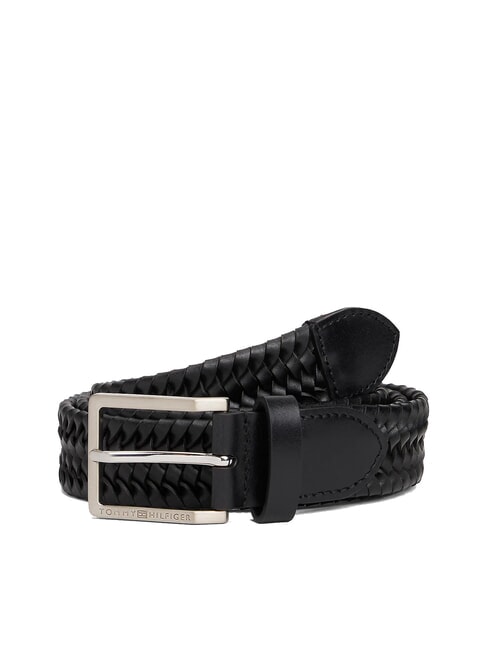 TOMMY HILFIGER OLIVER Cintura in pelle black - Cinture