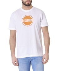 COLMAR FRIDA T-Shirt in cotone white/tropico - T-shirt Uomo - 1