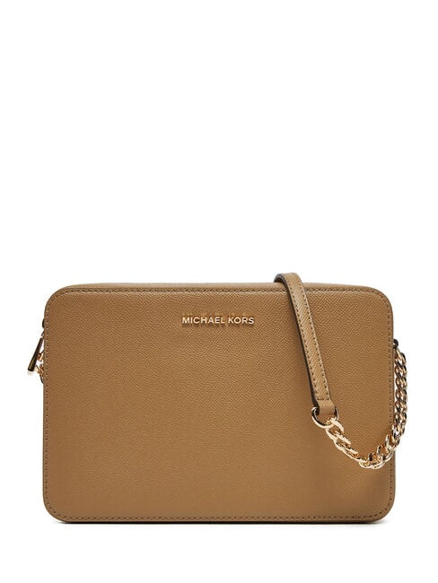 MICHAEL KORS JET SET TRAVEL Mini Bag a tracolla, in pelle husk - Borse Donna