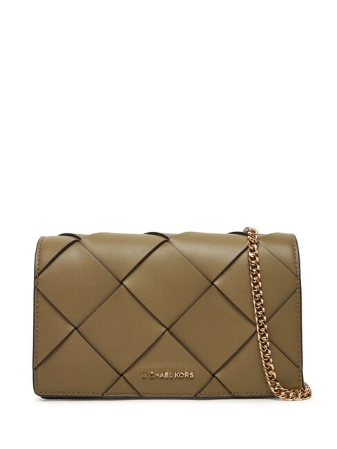 MICHAEL KORS JET SET Mini Bag a tracolla safari green - Borse Donna