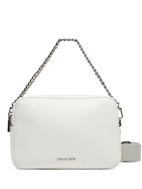 MICHAEL KORS BRYANT Mini Bag a tracolla, in pelle optic white - Borse Donna
