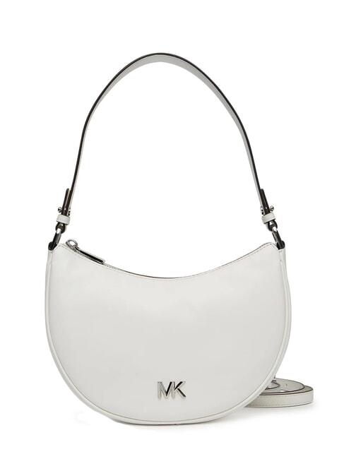 MICHAEL KORS KYLA Borsa in pelle a spalla, con tracolla optic white - Borse Donna