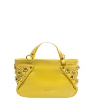 BRACCIALINI SOFIA Borsa a mano in pelle con fiorellini - Borse Donna