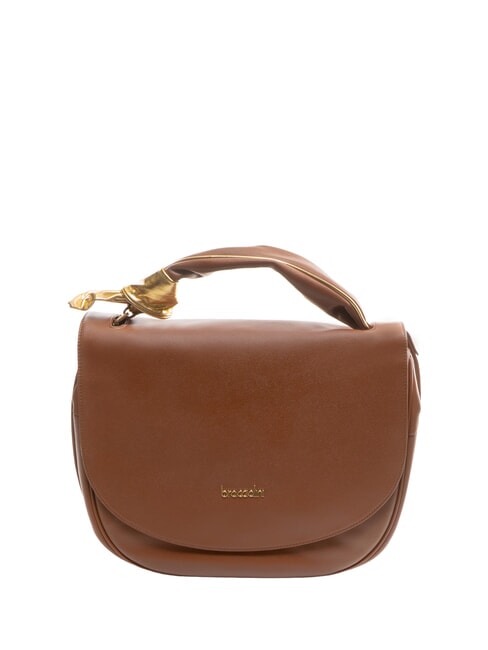 BRACCIALINI GRETA Borsa in pelle con tracolla marrone - Borse Donna