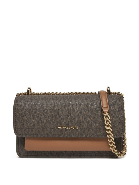MICHAEL KORS CLAIRE Borsa a spalla, a tracolla brn/acorn - Borse Donna