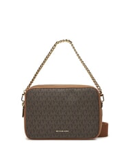 MICHAEL KORS BRYANT Borsa a tracolla stampa logo all over brn/acorn - Borse Donna - 1