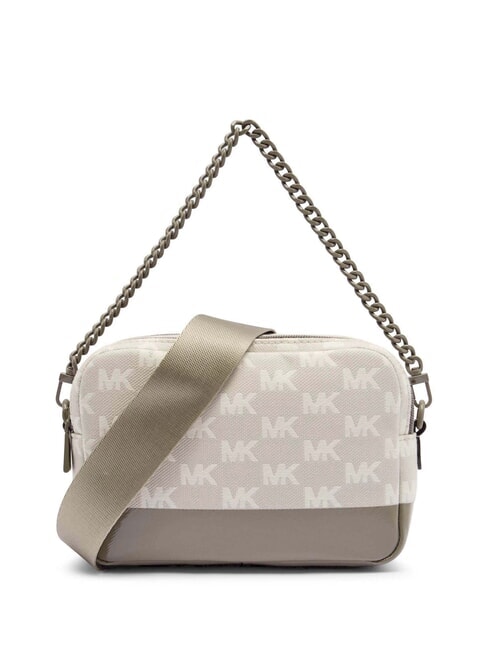 MICHAEL KORS BRYANT Borsa a tracolla st logo inserto lucido birch - Borse Donna
