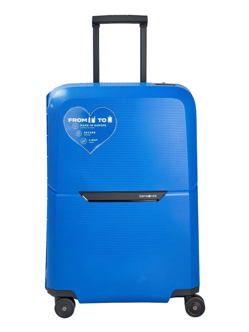 SAMSONITE MAGNUM ECO Trolley misura media nauticblue - Trolley Rigidi