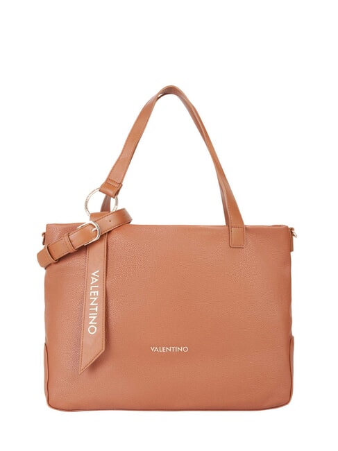 MARIO VALENTINO PEONIES RE Borsa shopping a spalla con tracolla cuoio - Borse Donna