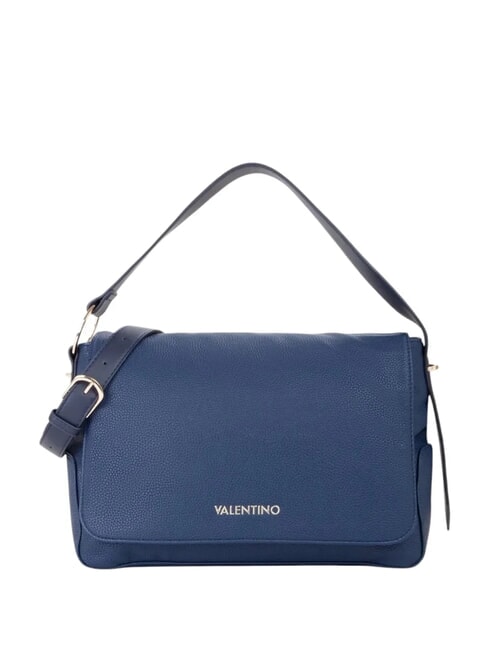 MARIO VALENTINO PEONIES RE Borsa a spalla con pattina blu - Borse Donna