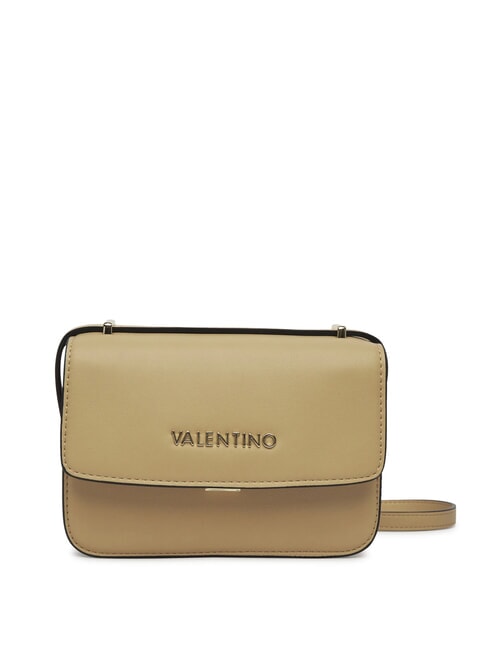 MARIO VALENTINO FLAP RE Borsa mini a tracolla con patta beige - Borse Donna