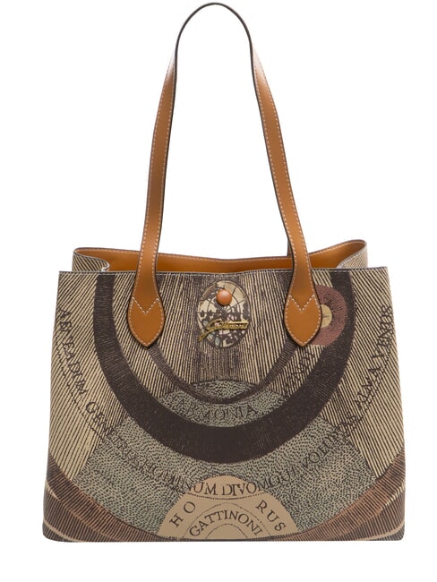 GATTINONI PLANETARIUM Borsa shopper a spalla diana/tan - Borse Donna