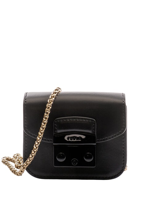 FURLA METROPOLIS Micro bag a tracolla Nero - Borse Donna