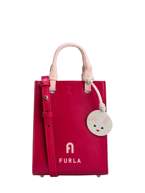 FURLA VARSITY STYLE Borsa micro a mano con tracolla toni mars - Borse Donna