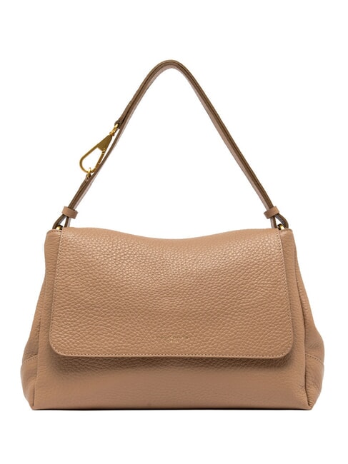 GIANNI CHIARINI CECILE Borsa a spalla in pelle martellata clay - Borse Donna