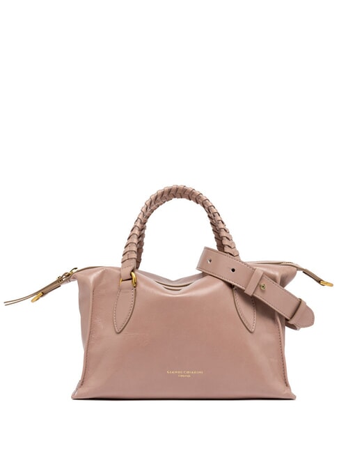 GIANNI CHIARINI ROXY Borsa a mano in pelle con tracolla pink salt - Borse Donna