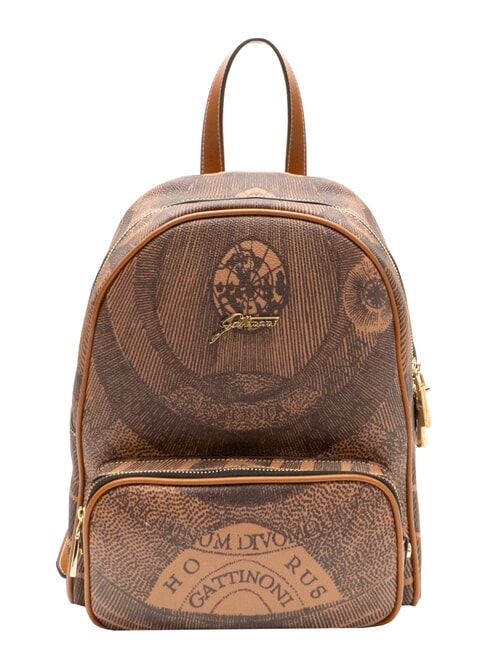 GATTINONI PLANETARIUM Zaino medio monocromat.dk brow/tan - Borse Donna