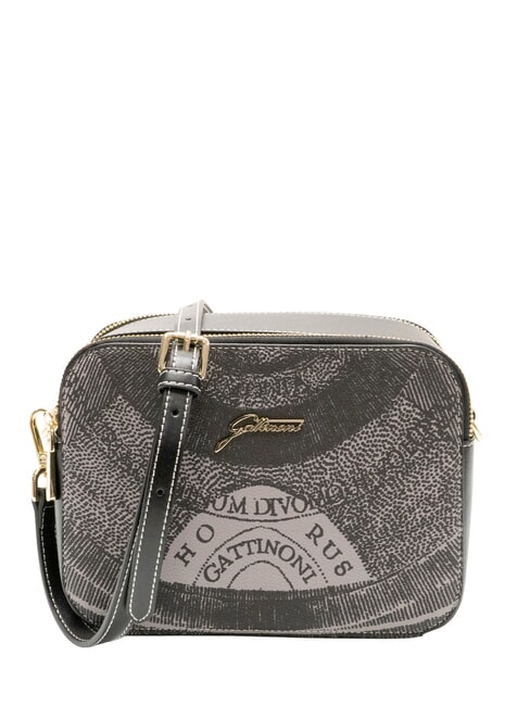 GATTINONI PLANETARIUM Borsa camera case a tracolla monochrom lt grey/ black - Borse Donna