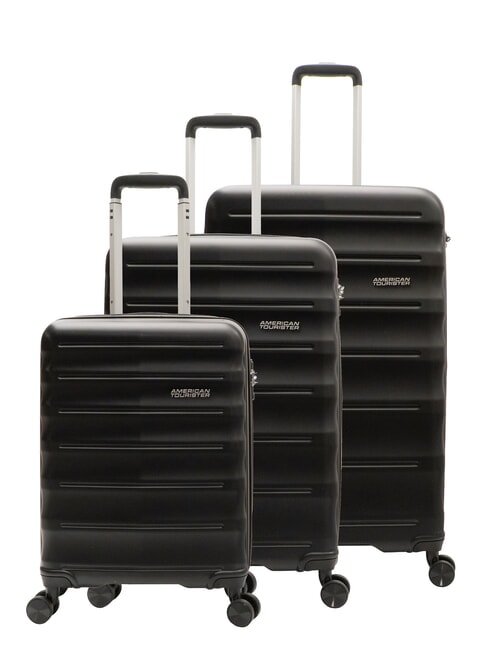 AMERICAN TOURISTER SPEEDLINK Set 3 trolley: cabin, medio, grande NERO - Set Trolley